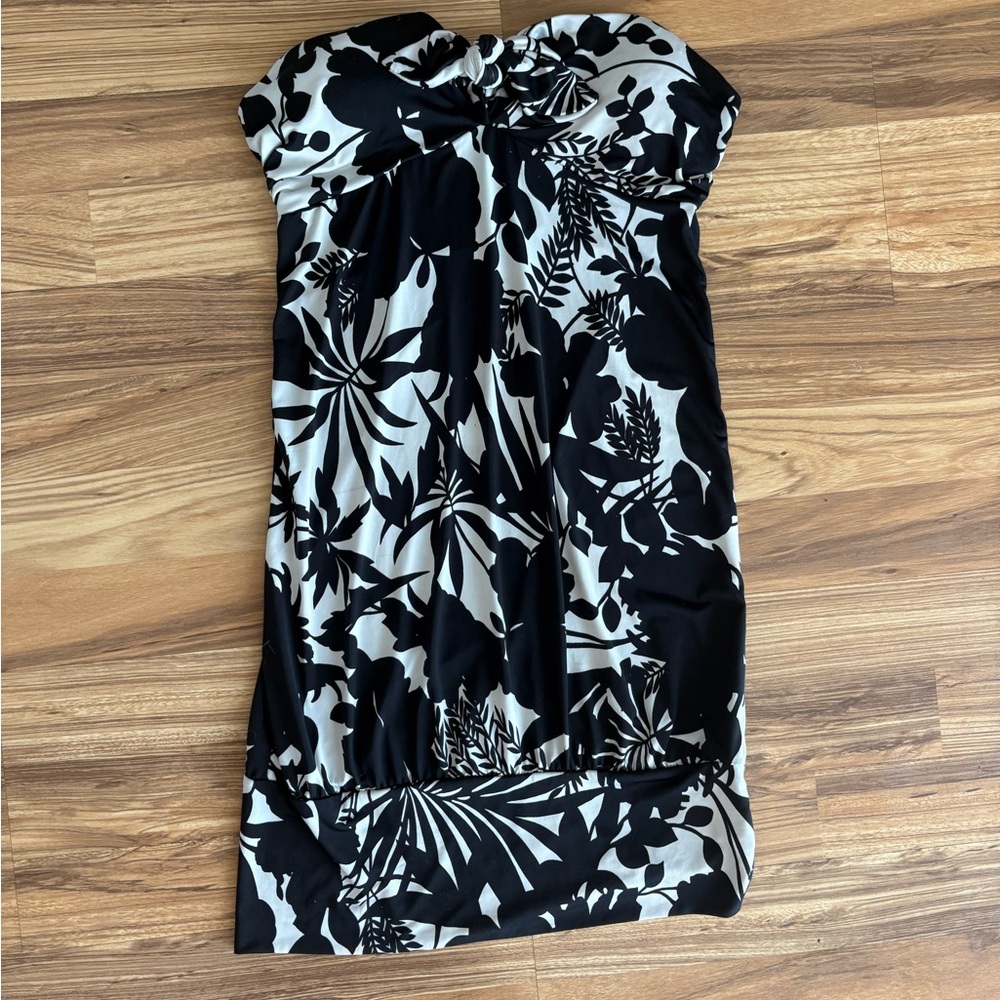 Forever 21 Black and White tube top